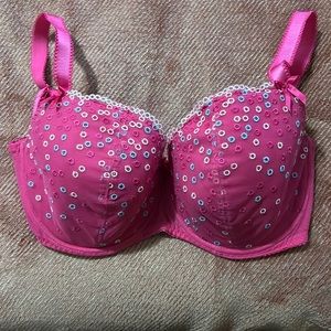 Pink Curvy Kate Padded Bra 30HH